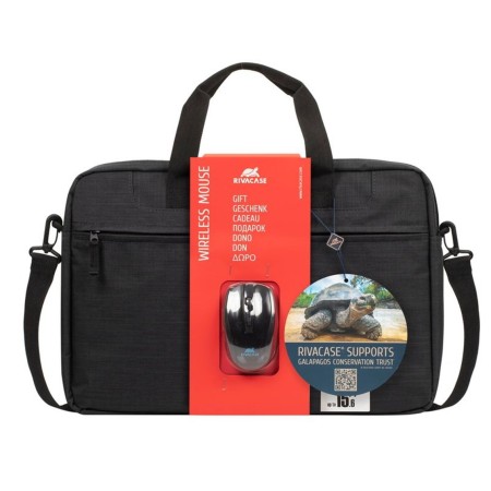 Maletin rivacase 8038 para portatil 15.6 pulgadas  mouse raton inalambrico