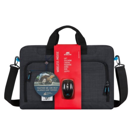 Maletin rivacase 8058 para portatil 17.3 pulgadas  mouse raton inalambrico