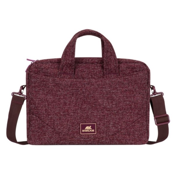Maletin rivacase 7921 burgundy anvik para portatil 14 pulgadas rojo