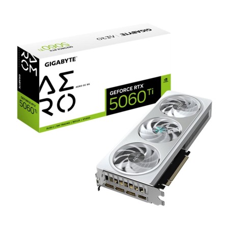 Tarjeta Gráfica Gigabyte GeForce RTX 5060 Ti AERO OC/ 8GB GDDR7