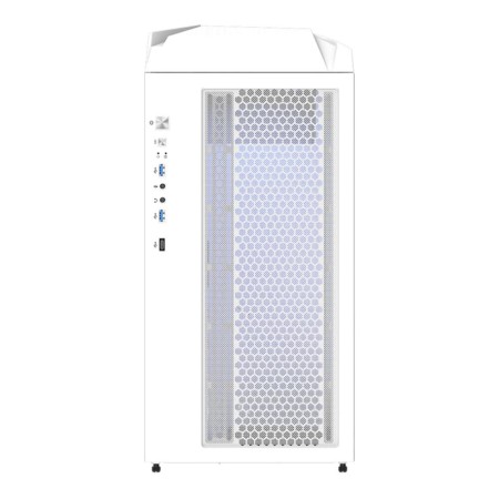 Caja ordenador gaming gigabyte ac301gw v2 atx rgb vidrio blanco
