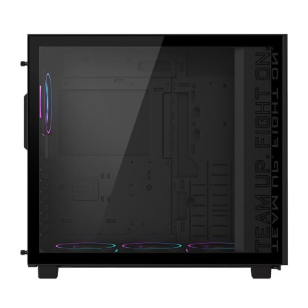 Caja ordenador gaming gigabyte aorus c400 atx argb vidrio negra