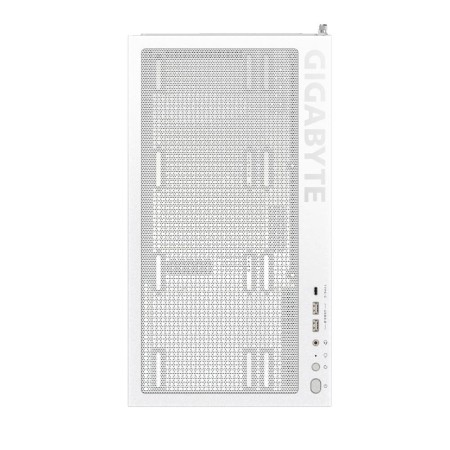 Caja ordenador gaming gigabyte c500 atx cristal templado blanca