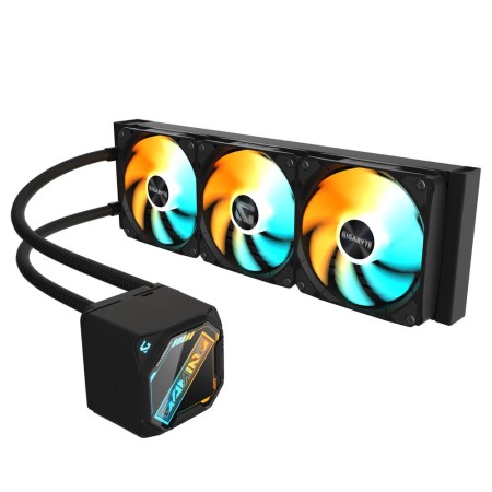 Kit refrigeracion liquida gigabyte gaming 360 argb negro