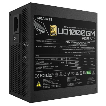 Fuente alimentacion gigabyte gp - ud1000gm pg5 v2 gaming atx 1000w