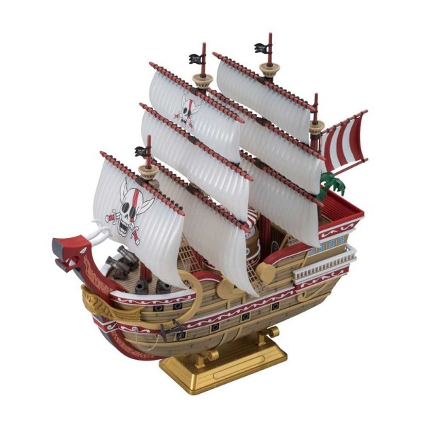 Replica bandai hobby grand ship collection one piece hi - end red force model kit