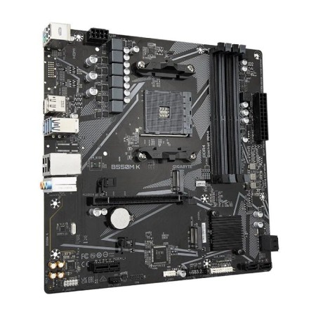 Placa Base Gigabyte B550M K Socket AM4/ DDR4/ PCIe 4.0/ Micro ATX