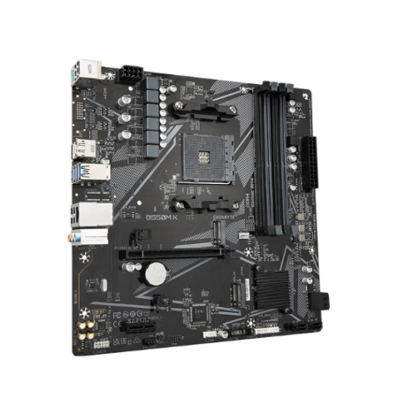 Placa Base Gigabyte B550M K Socket AM4/ DDR4/ PCIe 4.0/ Micro ATX