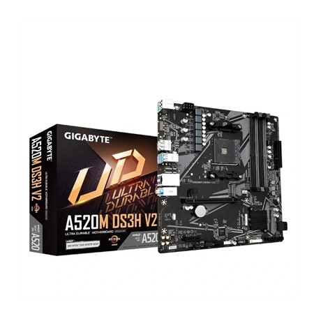 Placa Base Gigabyte A520M DS3H V2 Socket AM4/ DDR4/ PCIe 3.0/ Micro ATX