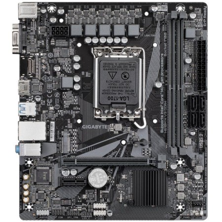 Placa Base Gigabyte H610M H V3 DDR4 Socket 1700/ DDR4/ PCIe 4.0/ Micro ATX