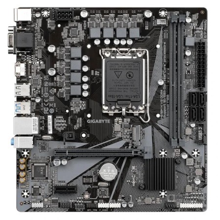 Placa Base Gigabyte H610M H V2 Socket 1700/ DDR5/ PCIe 4.0/ Micro ATX