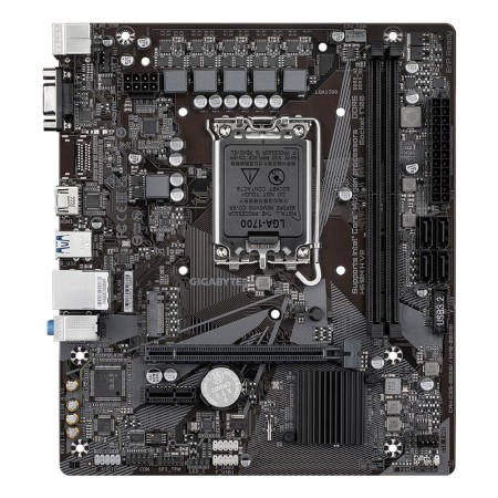 Placa Base Gigabyte H610M H V2 Socket 1700/ DDR5/ PCIe 4.0/ Micro ATX