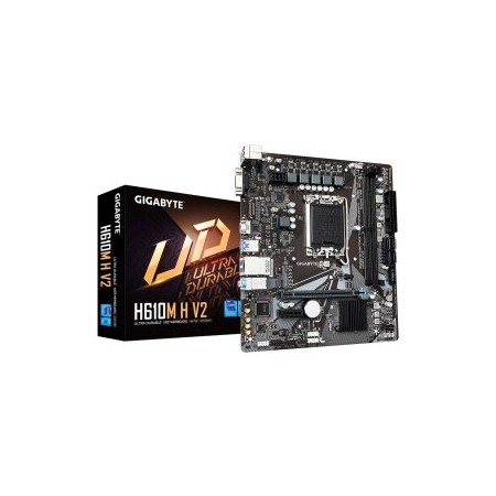 Placa Base Gigabyte H610M H V2 Socket 1700/ DDR5/ PCIe 4.0/ Micro ATX