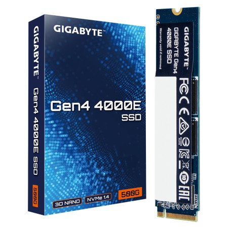 Disco duro interno ssd gigabyte g440e500g 500gb m.2 pcie 4.0