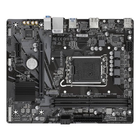 Placa base gigabyte h610m k v2 matx lga 1700 - 2x ddr5 - 2x sata 6gb - s
