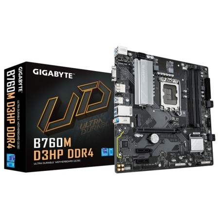 Placa Base Gigabyte B760M D3HP DDR4 Socket 1700/ DDR4/ PCIe 4.0/ Micro ATX
