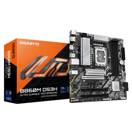 Placa Base Gigabyte B860M DS3H Socket 1851/ DDR5/ PCIe 5.0/ Micro ATX