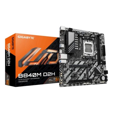 Placa Base Gigabyte B840M D2H Socket AM5/ DDR5/ PCIe 4.0/ Micro ATX