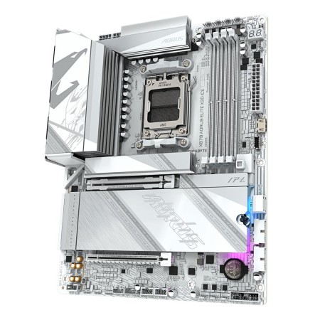Placa base gigabyte x870 aorus elite x3d ice atx am5 - 4x ddr5 - 2x sata3