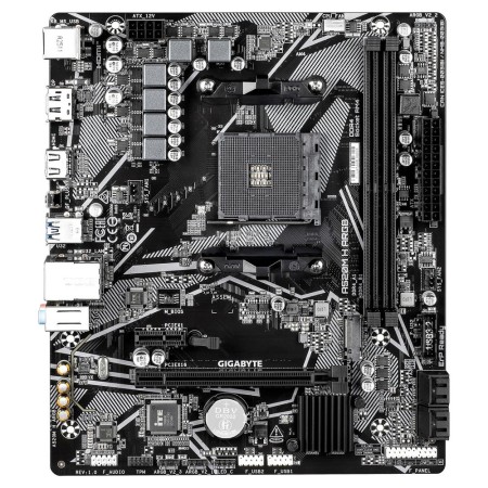 Placa base gigabyte a520m h argb am4 atx - 2x ddr4 - 4x sata3