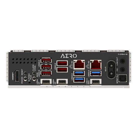 Placa base gigabyte gigabyte x870e aero x3d dark wood am5 atx - 4x ddr5 - 4x sata3