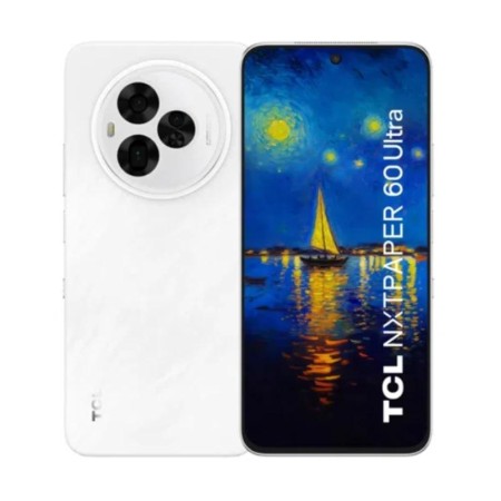 Movil tcl 60 ultra nxtpaper 5g 12 - 512gb blanco