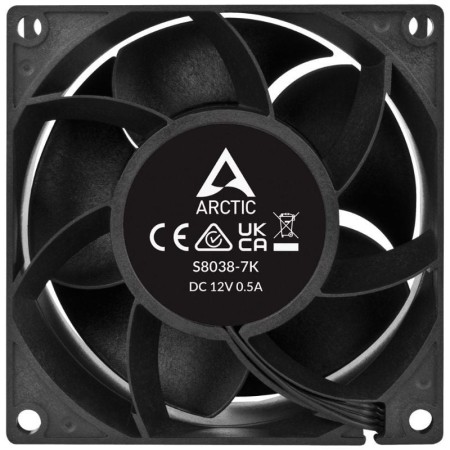 Pack de 4 Ventiladores Arctic S8038-7K/ 8cm
