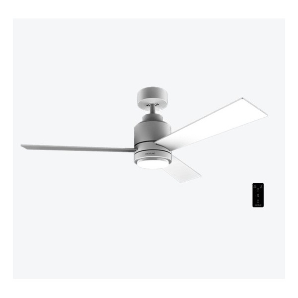 Ventilador techo cecotec energysilence aero 4850 style white led y mando