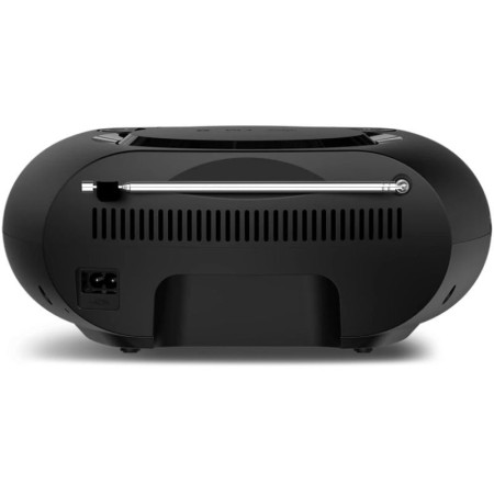 Radio CD Philips TAZ2000B/ 3W RMS/ con Cable/ con Pilas/ Negra