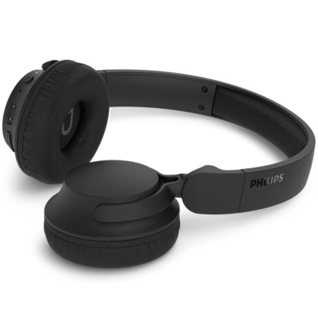 Auriculares Inalámbricos Philips TAH4000BK/ con Micrófono/ Bluetooth/ Negros