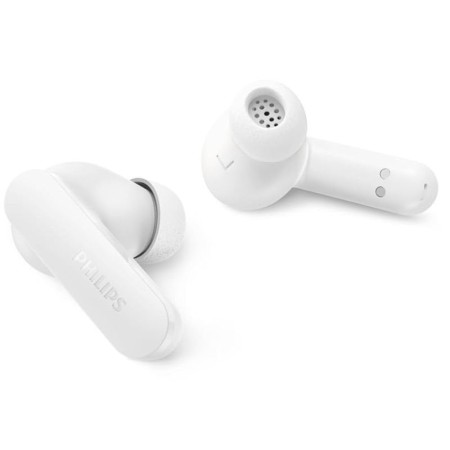 Auriculares Bluetooth Philips TAT2100WT con estuche de carga/ Autonomía 8h/ Blancos