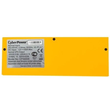 Inversor de Corriente Cyberpower CPS600E/ 600VA/ 420W Schuko