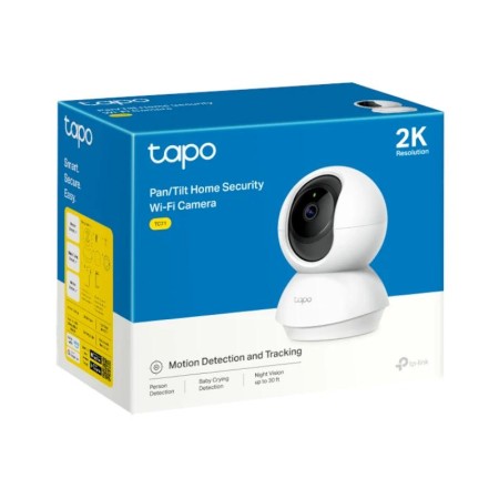 Cámara de Videovigilancia TP-Link Tapo TC71/ Visión Nocturna/ Control desde APP