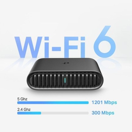 Router de Viaje Inalámbrico 4G Móvil TP-Link TL-WR1502X 1500Mbps/ 2.4GHz 5GHz/ WiFi 802.11ax/ac/n/a/b/g/n