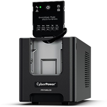 SAI Línea Interactiva Cyberpower PR750ELCD/ 750VA-675W/ 6 Salidas/ Formato Torre