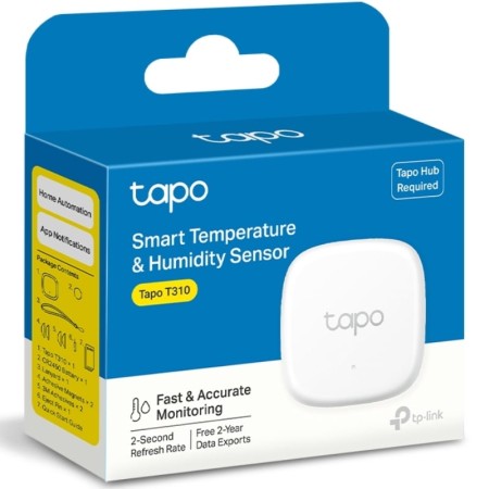 Sensor de Temperatura y Humedad TP-Link Tapo T310/ Requiere Hub Inteligente