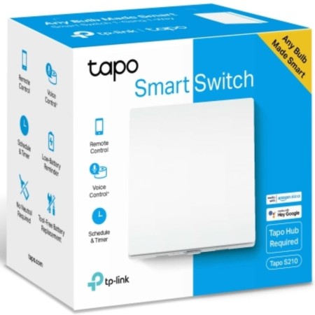 Interruptor Inteligente de pared TP-Link Tapo S210/ Requiere Hub Inteligente