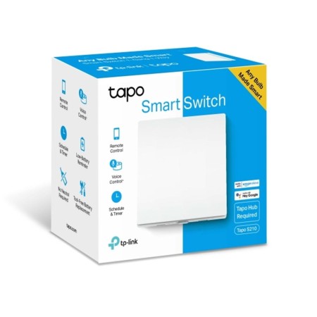 Interruptor Inteligente de pared TP-Link Tapo S210/ Requiere Hub Inteligente