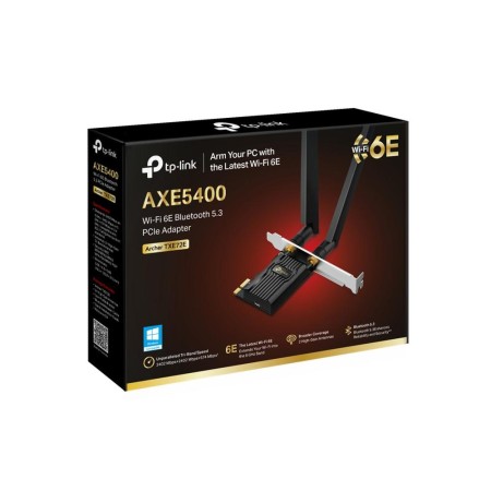 Tarjeta de Red Inalámbrica-PCI Express TP-Link Archer TXE72E/ 5400Mbps/ 2.4/5/6GHz