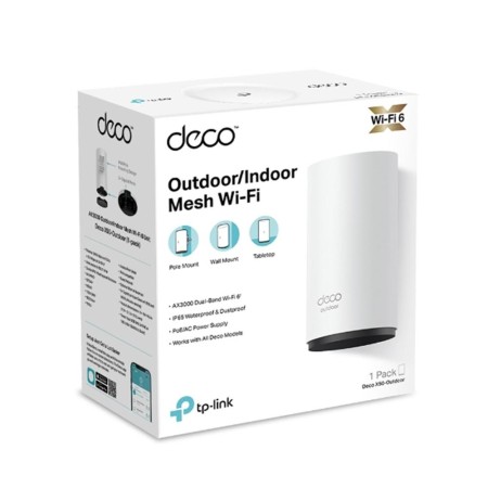 Sistema Mesh TP-Link Deco X50-Outdoor 3000Mbps/ 2.4GHz 5GHz