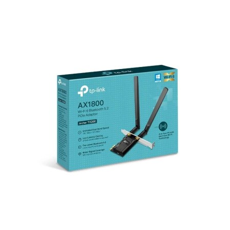 Tarjeta de Red Inalámbrica-PCI Express TP-Link Archer TX20E/ 1800Mbps/ 2.4/5GHz