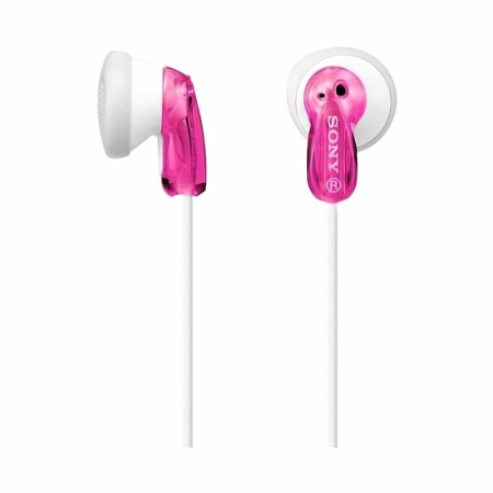 Auriculares sony mdre9lpp boton rosa