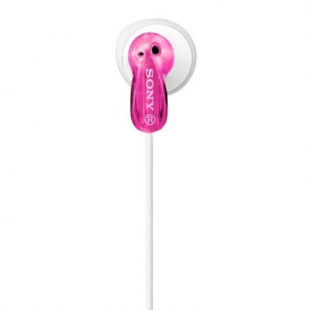 Auriculares sony mdre9lpp boton rosa