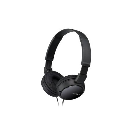 Auriculares Sony MDR-ZX110B/ Jack 3.5/ Negros