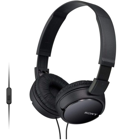 Auriculares sony mdrzx110apb - negro - pleglable - microfono