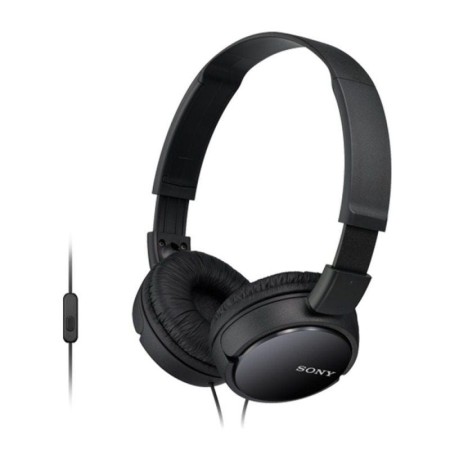Auriculares sony mdrzx110apb - negro - pleglable - microfono