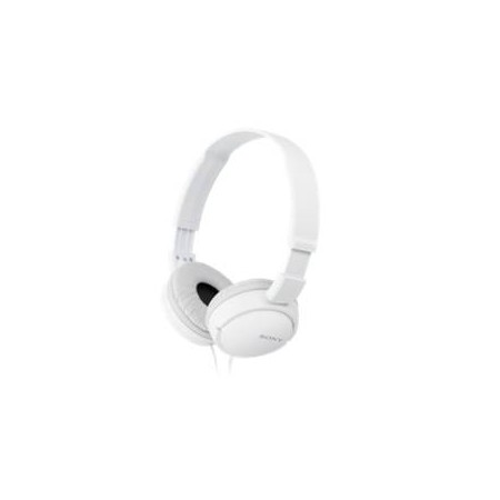 Auriculares Sony MDR-ZX110W/ Jack 3.5/ Blancos