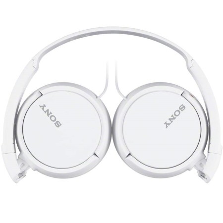 Auriculares sony mdrzx110apw - blanco - pleglable - microfono