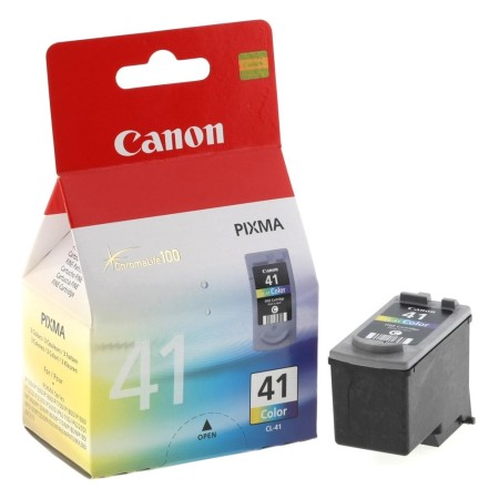 Cartucho tinta canon cl 41 tricolor 12ml pixma 1600 - 2200 - 2600 - 6210 - 6220 - mp150 - 170 - 190 - 450