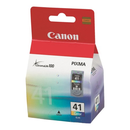 Cartucho tinta canon cl 41 tricolor 12ml pixma 1600 - 2200 - 2600 - 6210 - 6220 - mp150 - 170 - 190 - 450